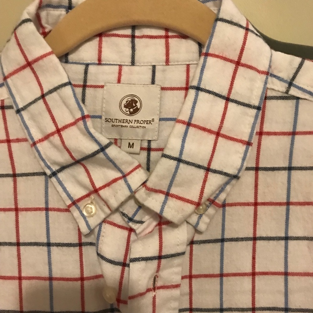 Southern Proper Button down flannel - Picture 3 of 3